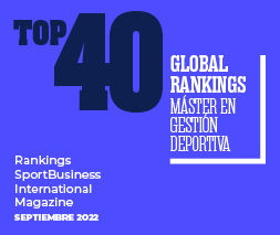 TOP 40 en el ranking mundial de SportBusiness International
