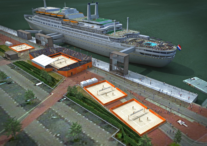 Innovation and maximum show at the 2015 Beach Volleyball World Championships - Johan Cruyff Institute