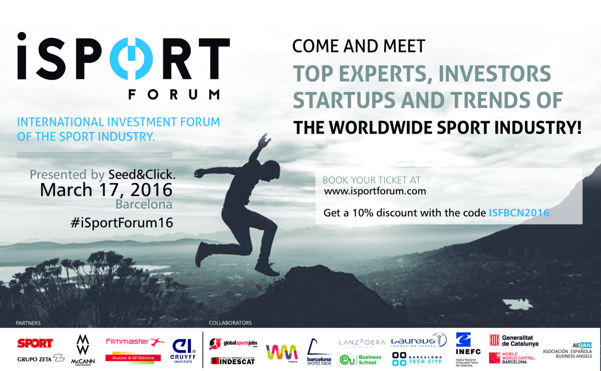 iSport Forum announces the five finalists for best startup - Johan Cruyff Institute