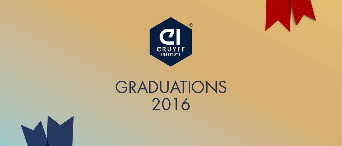 Johan Cruyff Institute graduations get underway