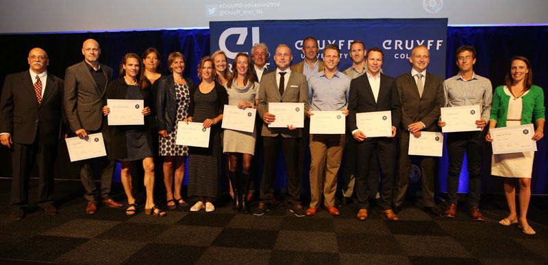 Época de graduaciones en Johan Cruyff Institute