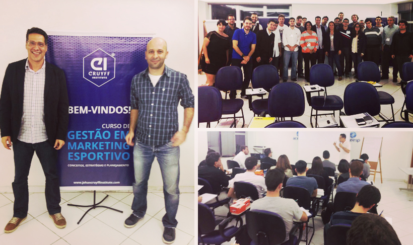 Great participation in the course of Sport Marketing in Sao Paulo - Johan Cruyff Institute