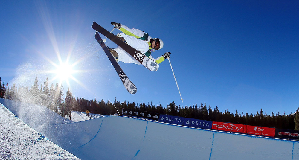 La esquiadora olímpica Katia Griffiths, ganadora de la beca de El Periódico y Sport - Johan Cruyff Institute