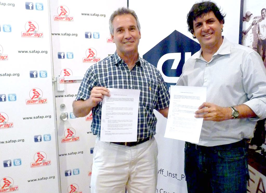 La SAFAP, miembro de la División América de FIFPro, ficha a Johan Cruyff Institute