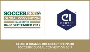 Johan Cruyff Institute, patrocinador del Clubs & Brands Breakfast de Soccerex