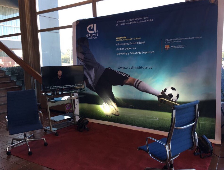 Johan Cruyff Institute desembarca de nuevo en Expo Fútbol Uruguay