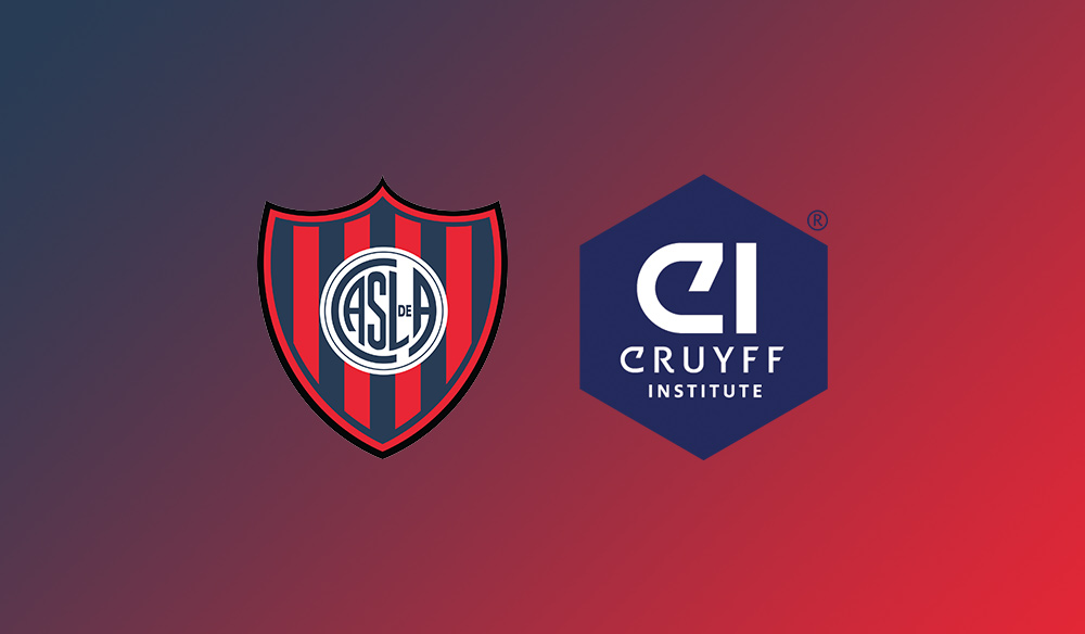 Club Atlético San Lorenzo de Almagro links up with Johan Cruyff Institute