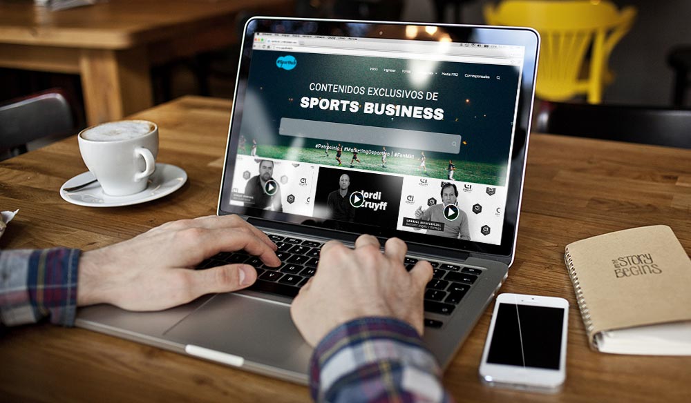 Johan Cruyff Institute, content provider and sponsor of Sporthub