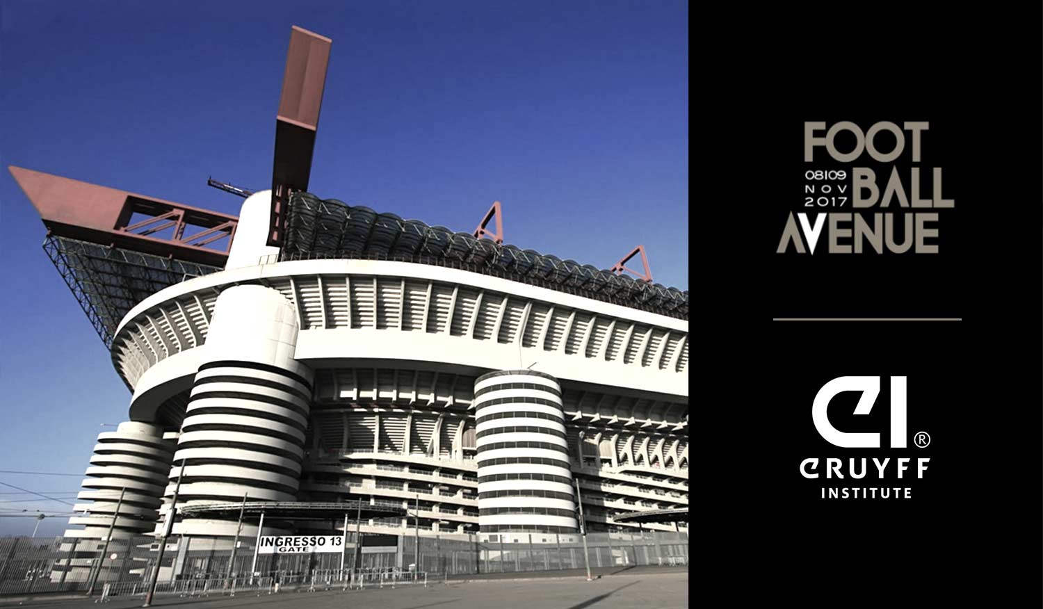 Johan Cruyff Institute attends football industry event in San Siro