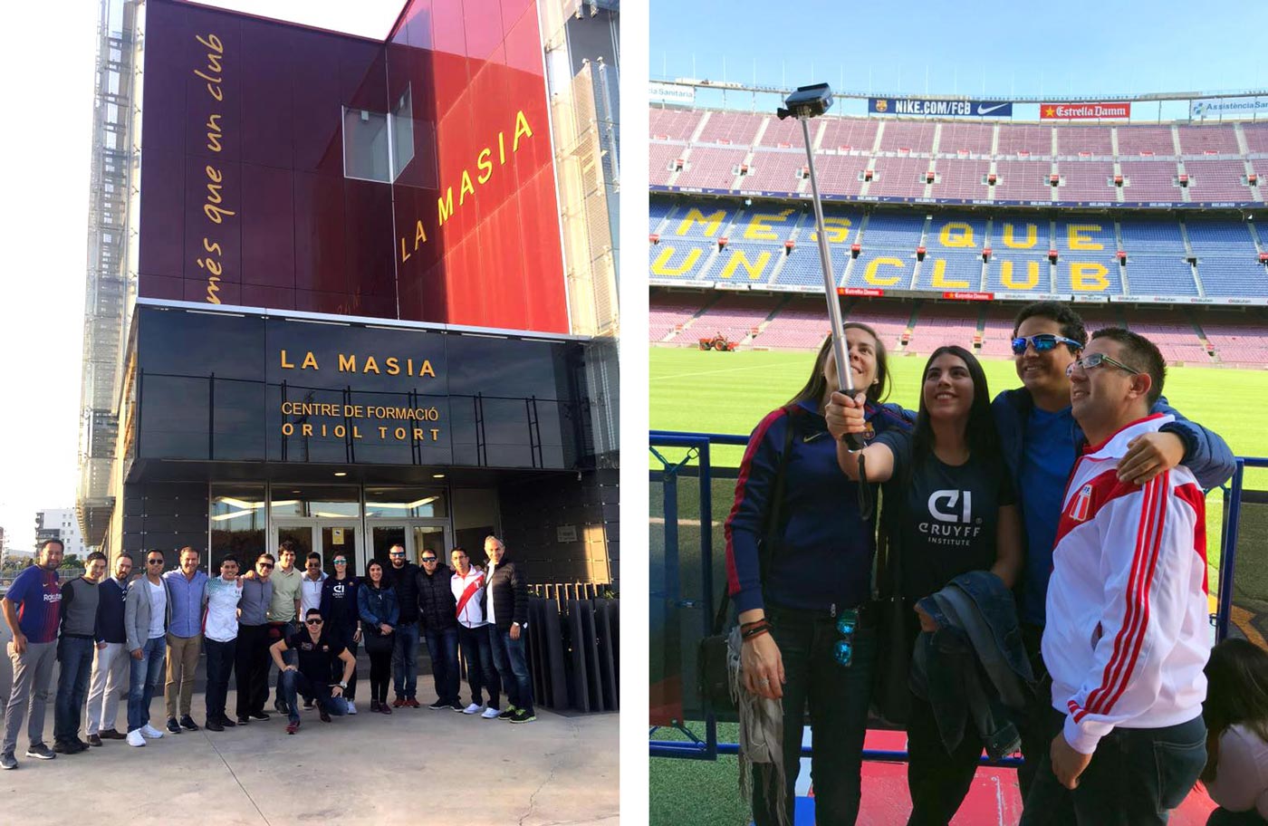 Ámsterdam, Barcelona y Londres, destinos de los study trips de Johan Cruyff Institute