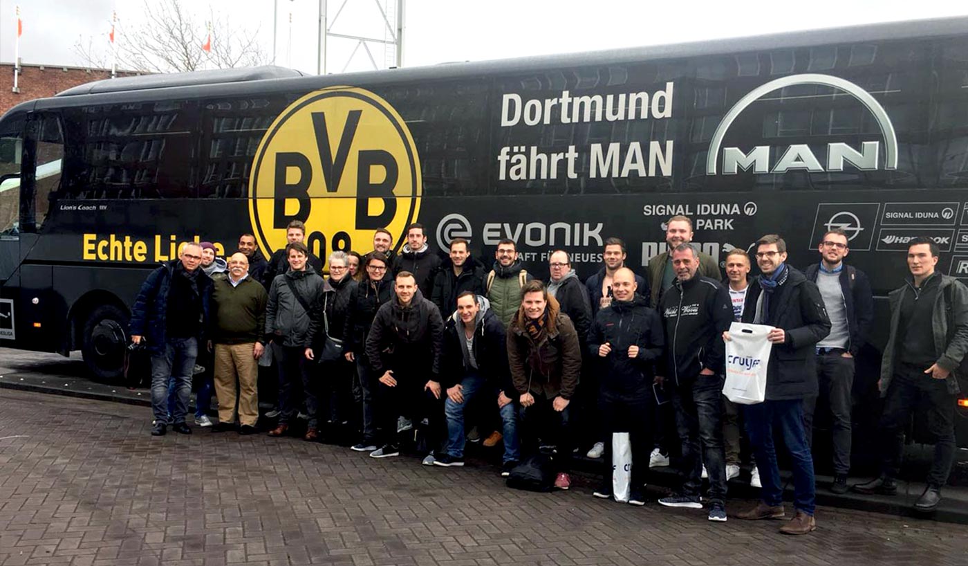 Borussia Dortmund y Johan Cruyff Institute potencian las técnicas de coaching dentro de su BVB Academy