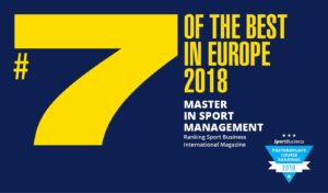 Johan Cruyff Institute, among the best Masters in Sport Management in Europe