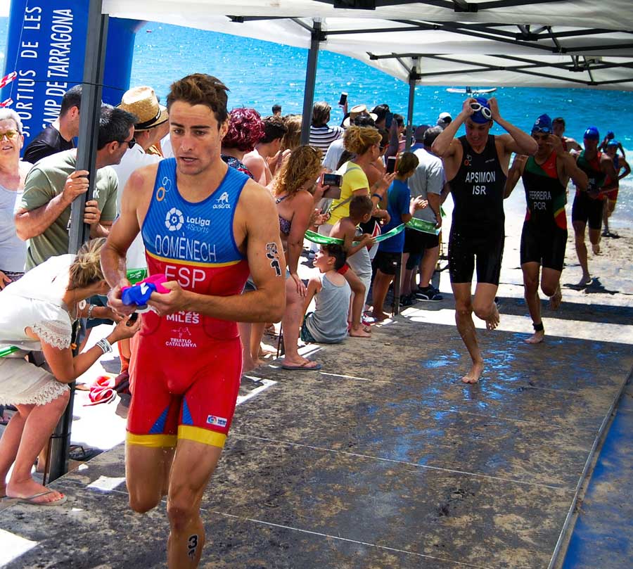 Aleix Domènech and Nara López, between CAR and Johan Cruyff Institute