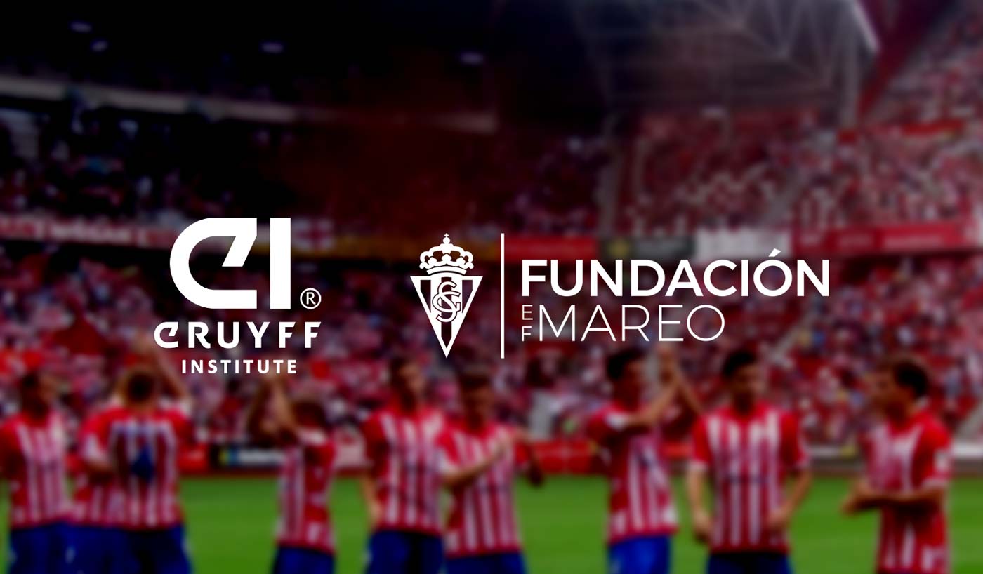 Johan Cruyff Institute y el Real Sporting de Gijón, de la mano en desarrollo e innovación