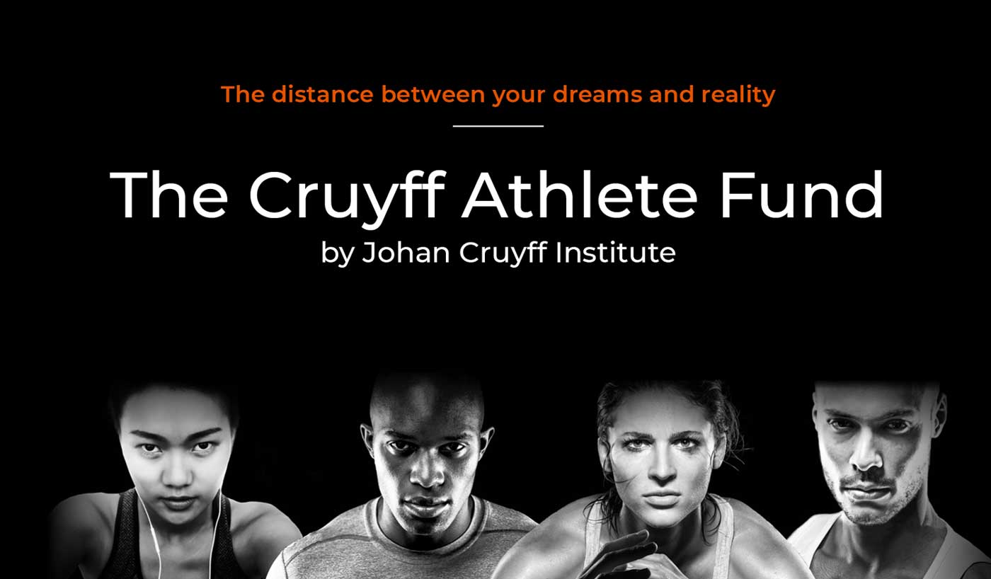 Johan Cruyff Institute launches The Cruyff Athlete Fund, a scholarship fund for athletes