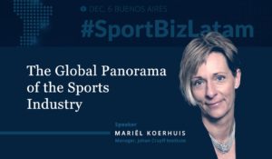 Johan Cruyff Institute to open the Latin American Sport Business Congress in Buenos Aires