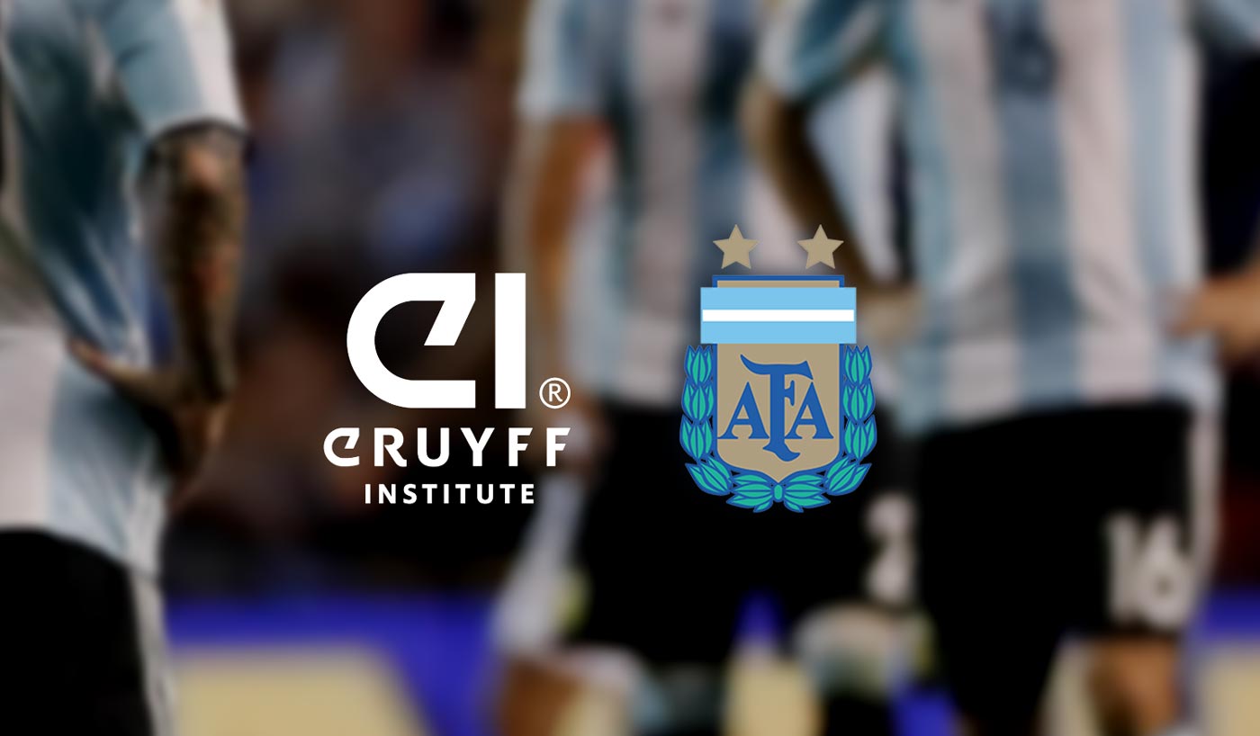 Argentine Football Association, new Johan Cruyff Institute partner