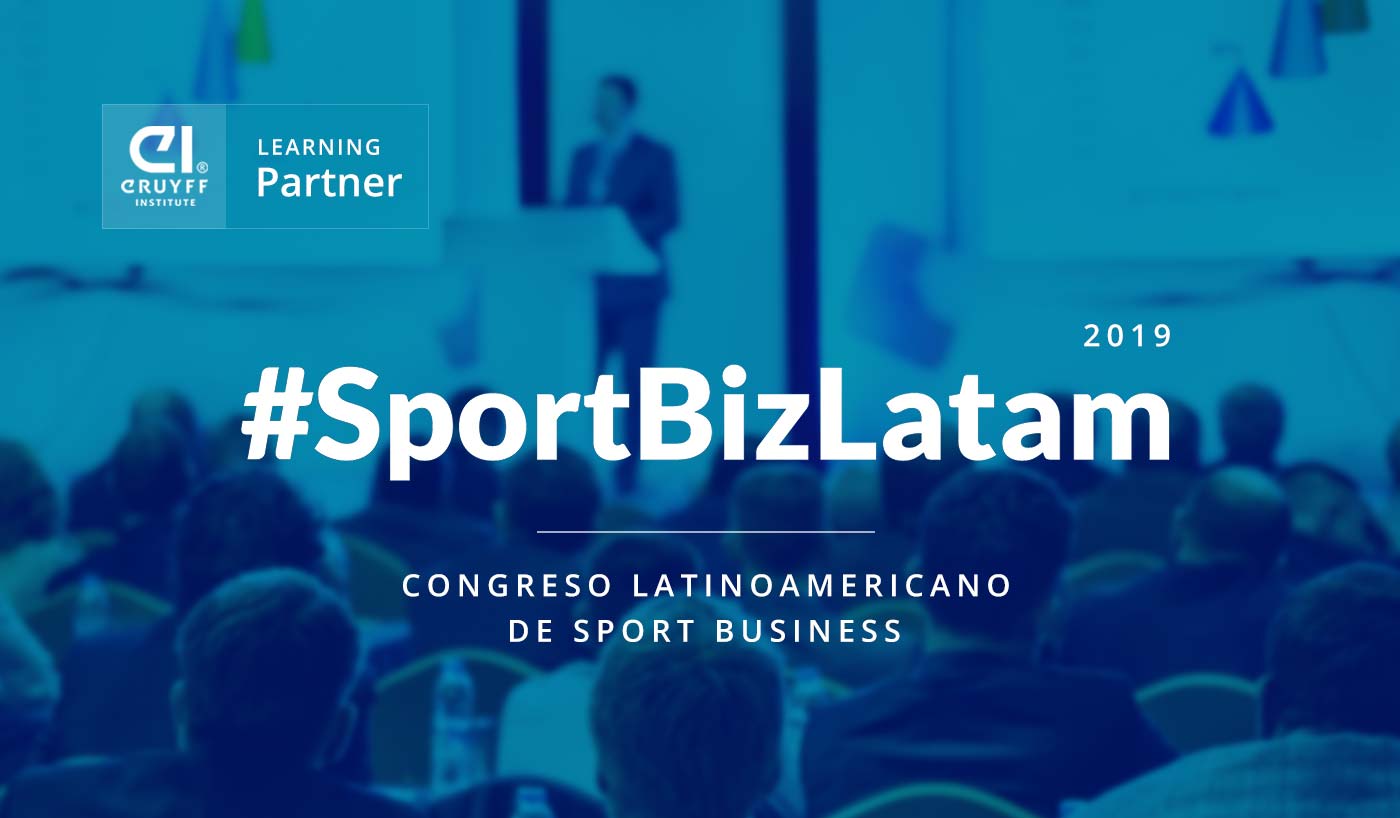 Johan Cruyff Institute será Learning Partner de SportBizLatam 2019