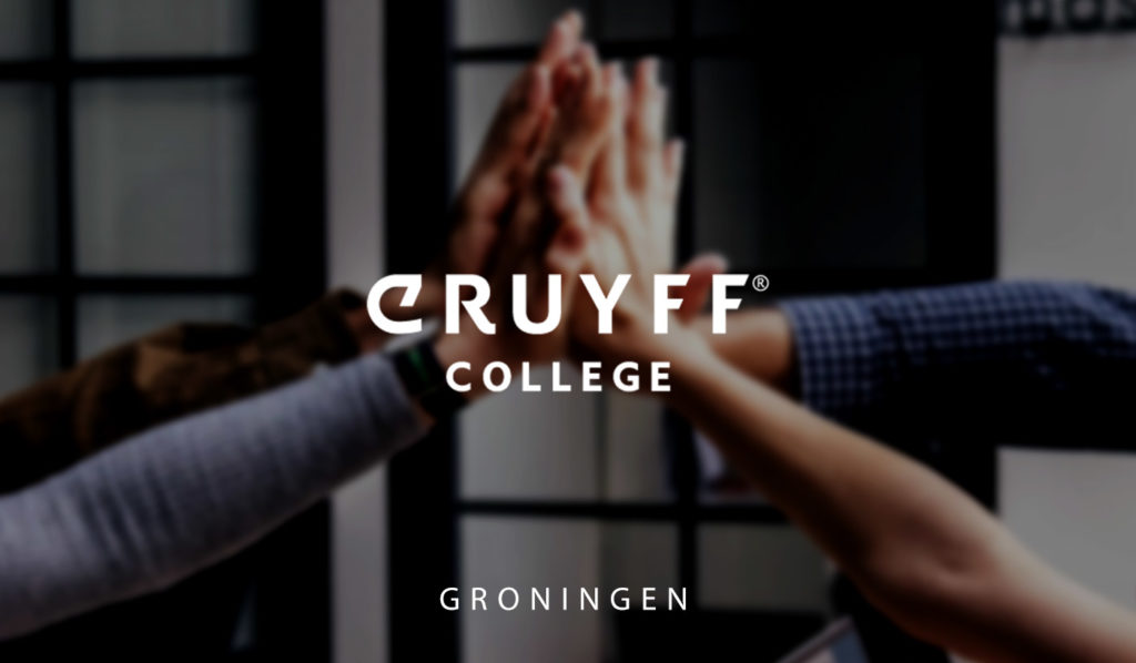 Johan Cruyff College Groningen de team building en Barcelona - Johan Cruyff Institute
