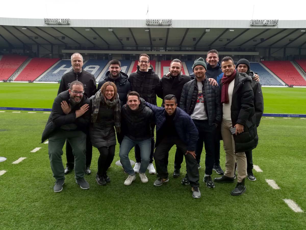 The Scottish experience Master in Football Business - Johan Cruyff Institute