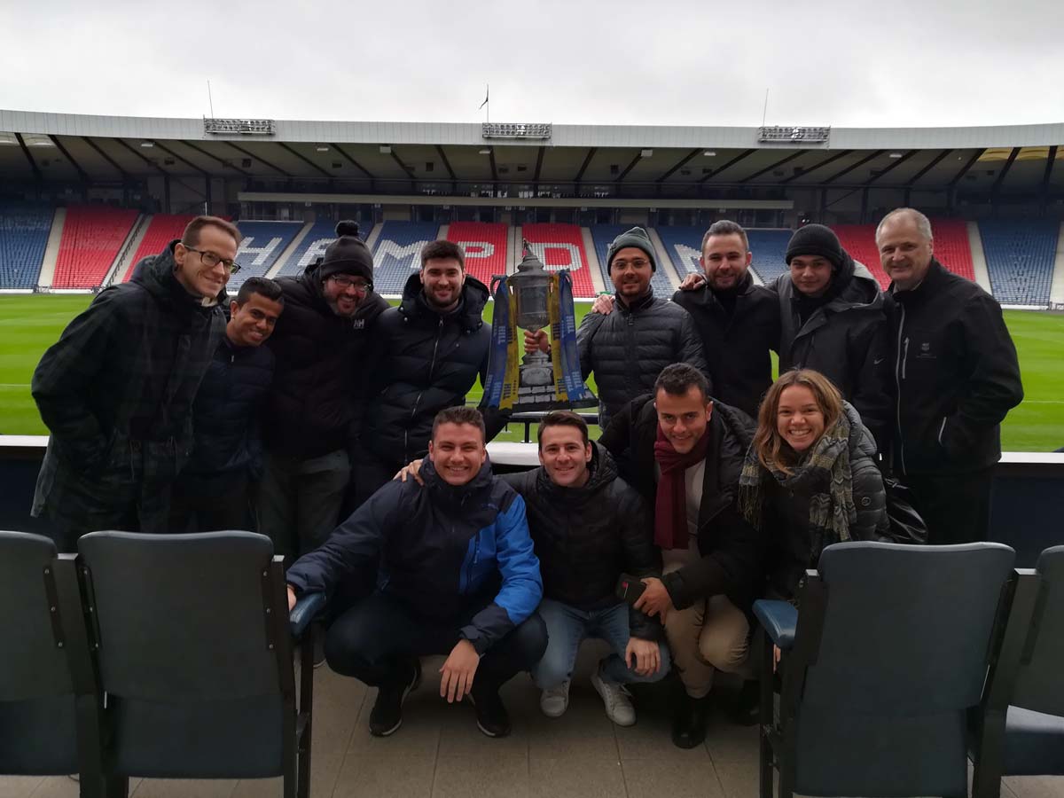 The Scottish experience Master in Football Business - Johan Cruyff Institute