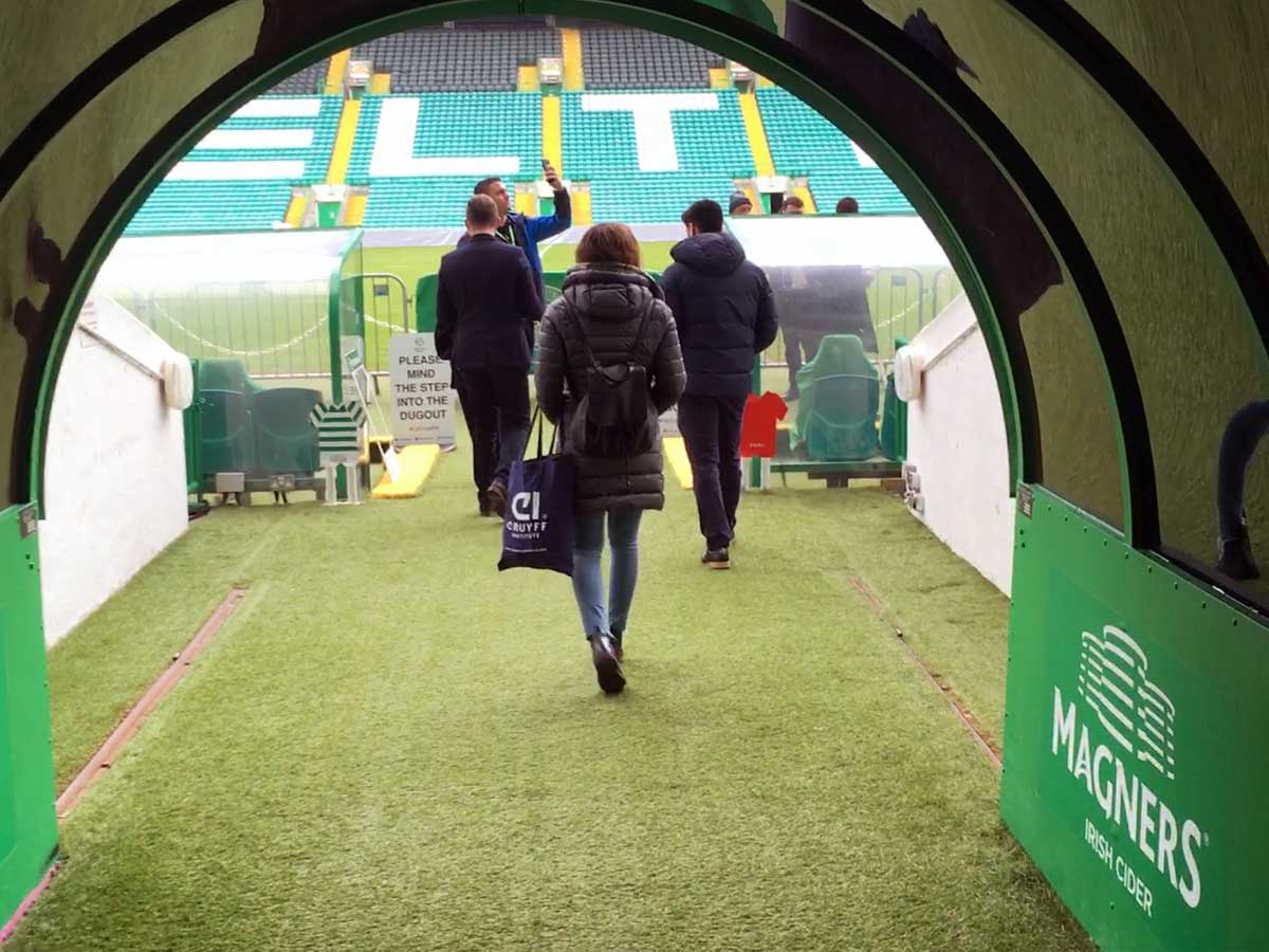 The Scottish experience Master in Football Business - Johan Cruyff Institute