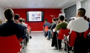 Estudiantes de Johan Cruyff Institute aprenden en el CAR de Sant Cugat