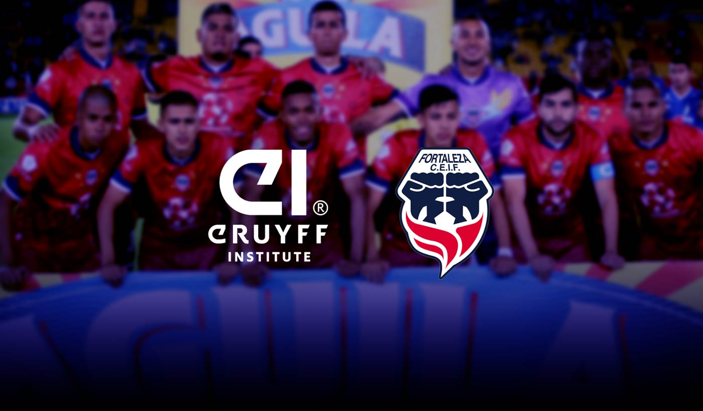 Johan Cruyff Institute forms an alliance with Fortaleza CEIF Football Club
