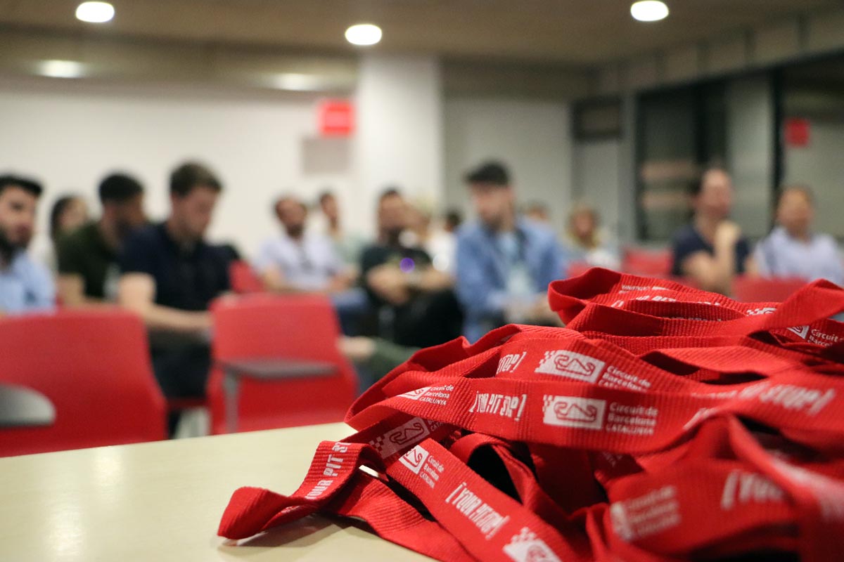 Circuit de Barcelona lanyards.