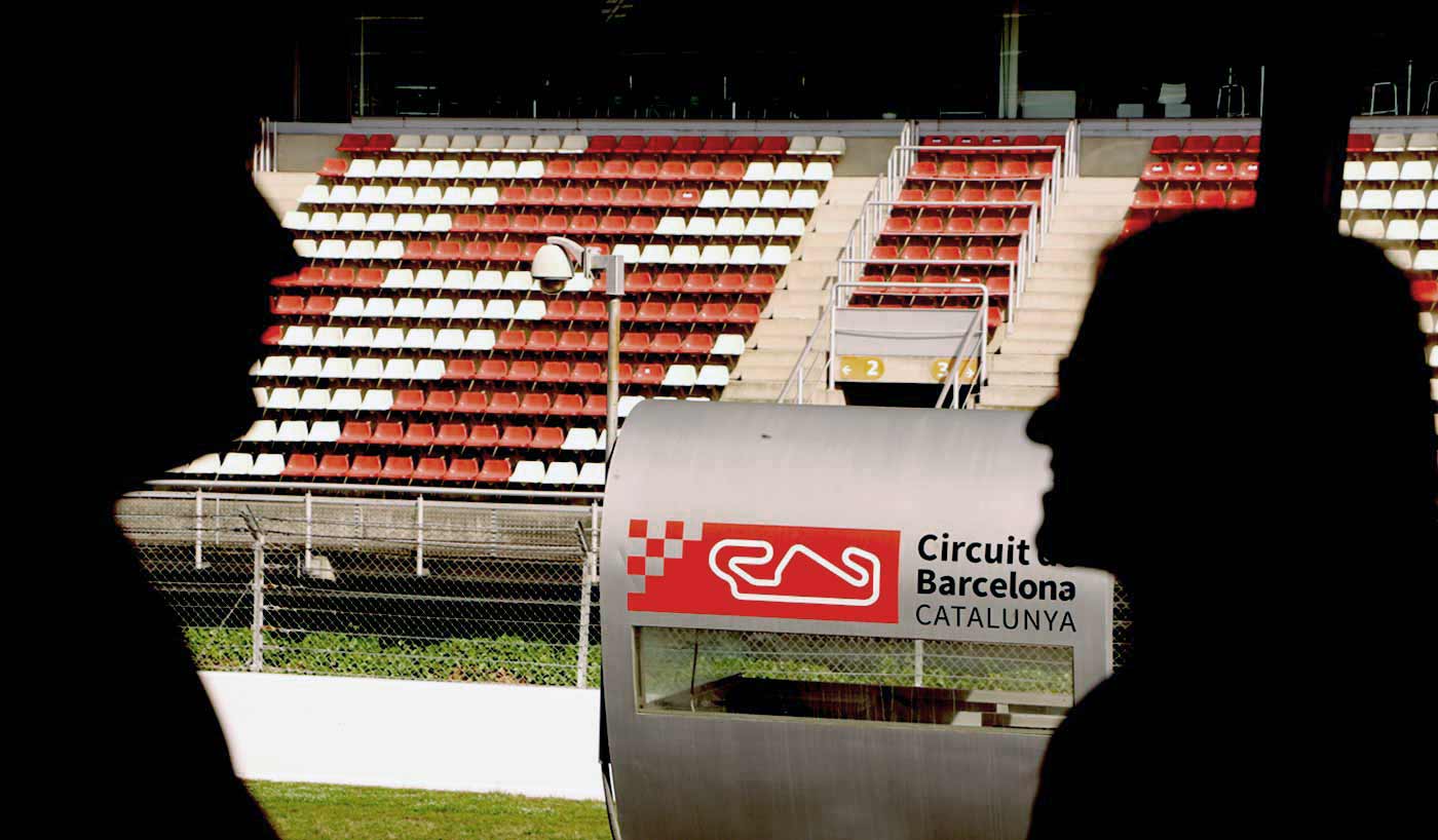 The Circuit de Barcelona-Catalunya receives visit from Johan Cruyff Institute