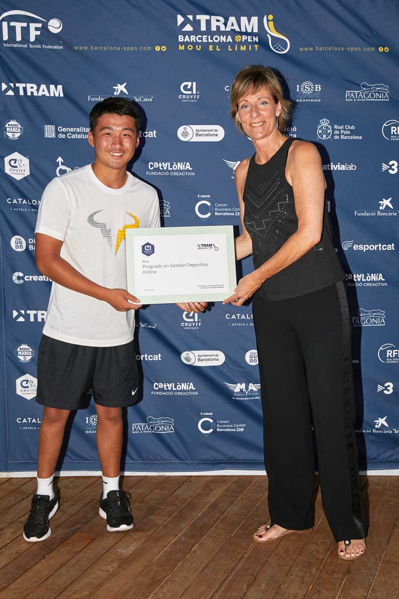 El TRAM Barcelona Open vuelve a contar con la colaboración de Johan Cruyff Institute en 2019