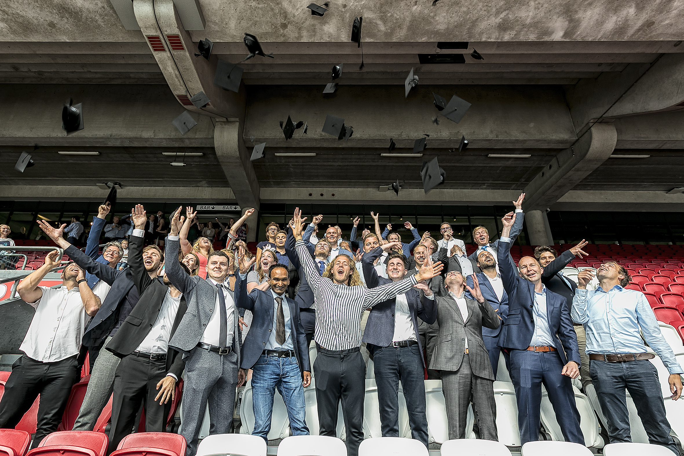 El legado de Johan Cruyff, muy presente en las ceremonias de graduación de Johan Cruyff Institute
