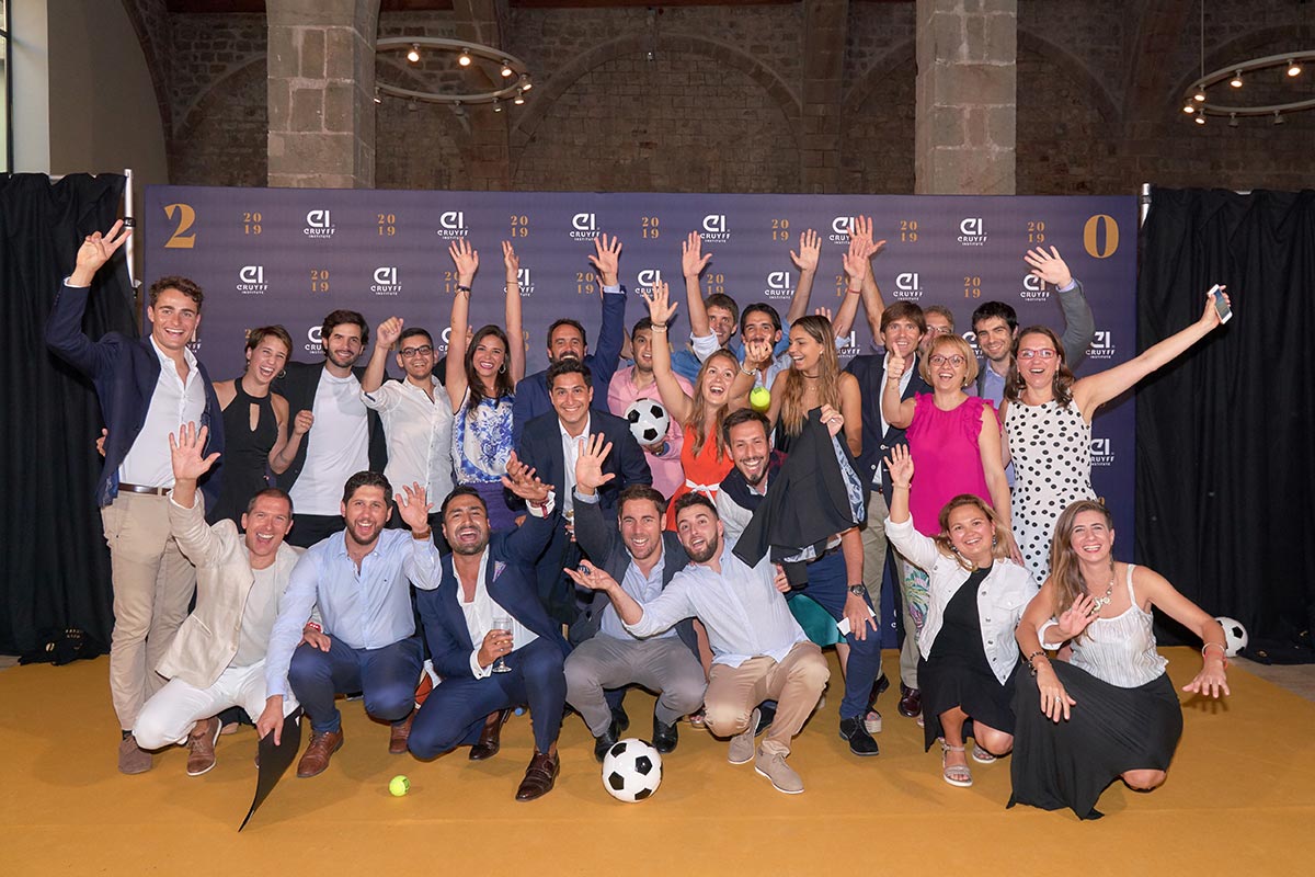 El legado de Johan Cruyff, muy presente en las ceremonias de graduación de Johan Cruyff Institute