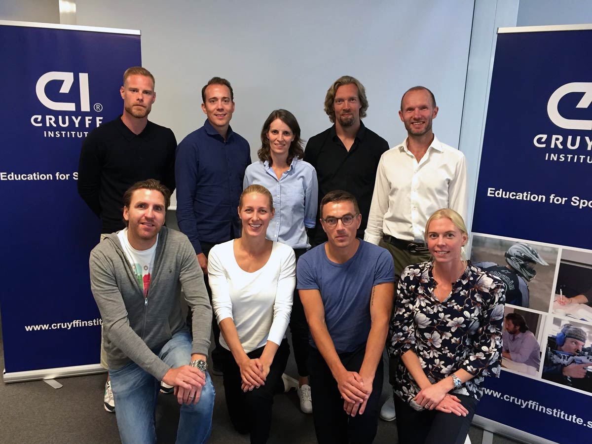 El legado de Johan Cruyff, muy presente en las ceremonias de graduación de Johan Cruyff Institute