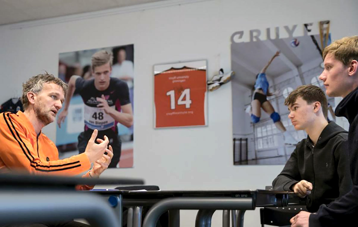 Primera graduación de Johan Cruyff Academy Groningen