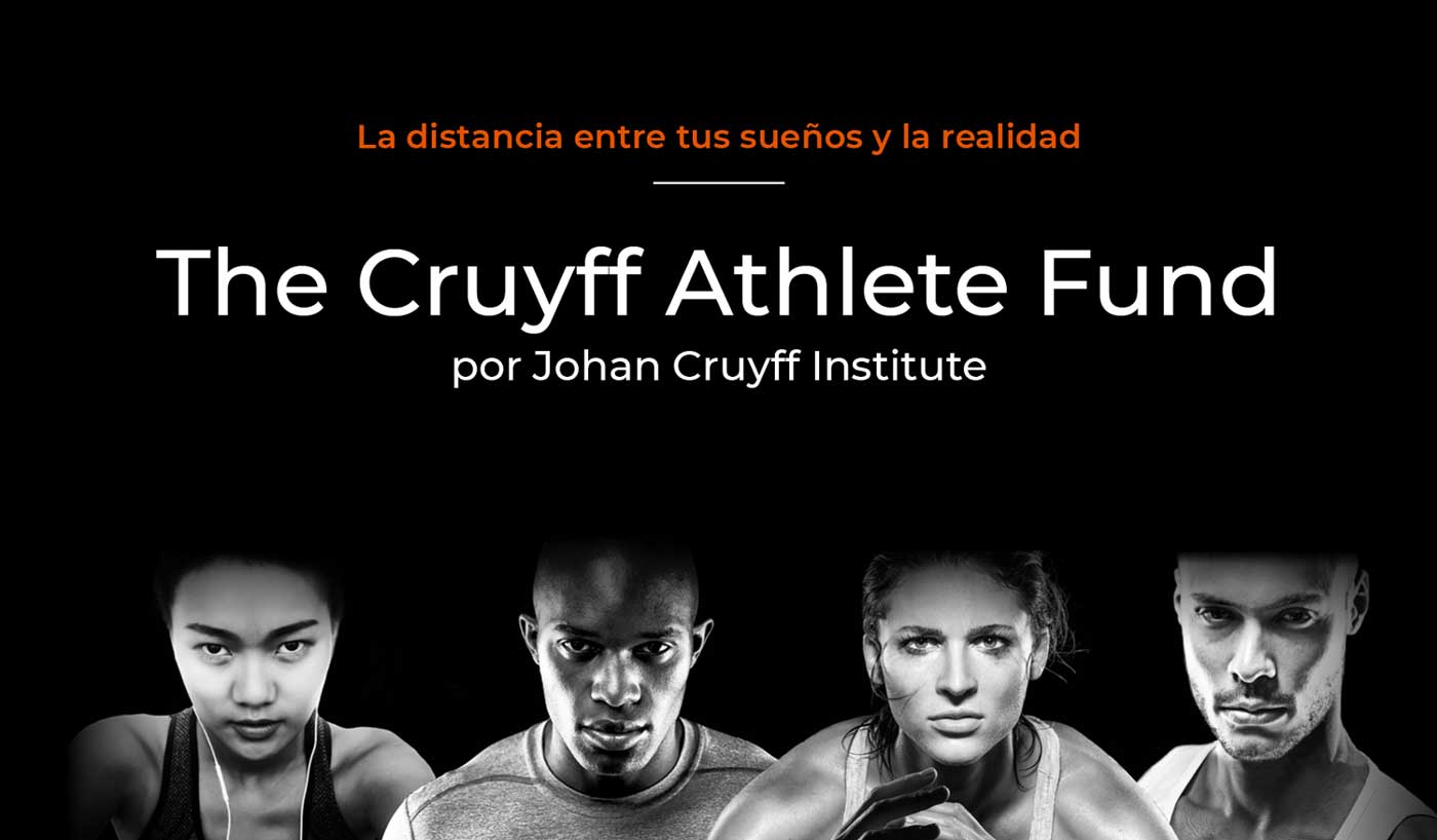 Nueva convocatoria de becas The Cruyff Athlete Fund