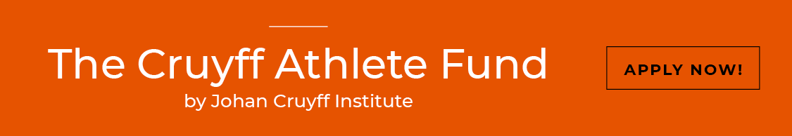 New call for applications for The Cruyff Athlete Fund scholarships
