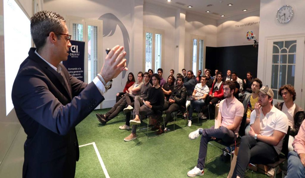 Johan Cruyff Institute organiza una master class exclusiva para el Tecnológico de Monterrey