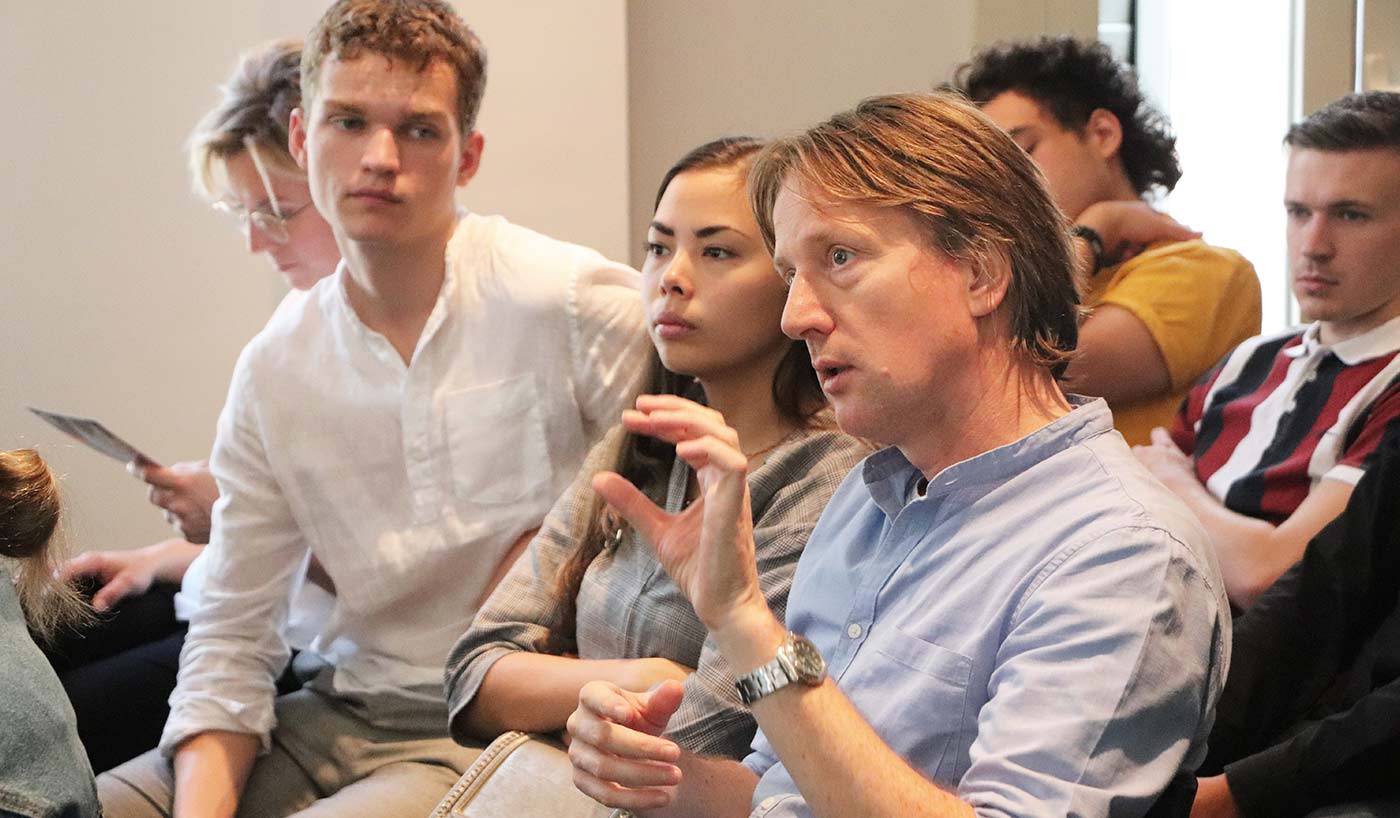 Universidad de Ciencias Aplicadas de Ámsterdam, visita Johan Cruyff Institute