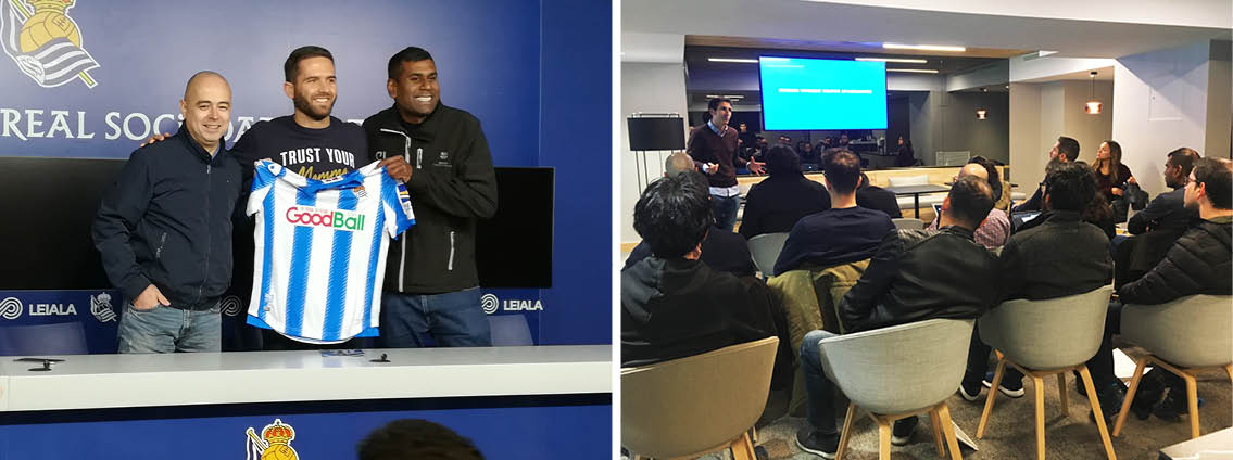 Real Sociedad, Deportivo Alavés, Athletic Club y Baskonia acogen a estudiantes de Máster de Johan Cruyff Institute en su study trip 2019