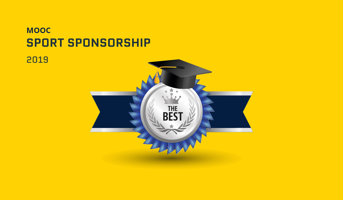 Cristiano Barra and Javier García Legorburu, winners of the 2019 sport sponsorship MOOC