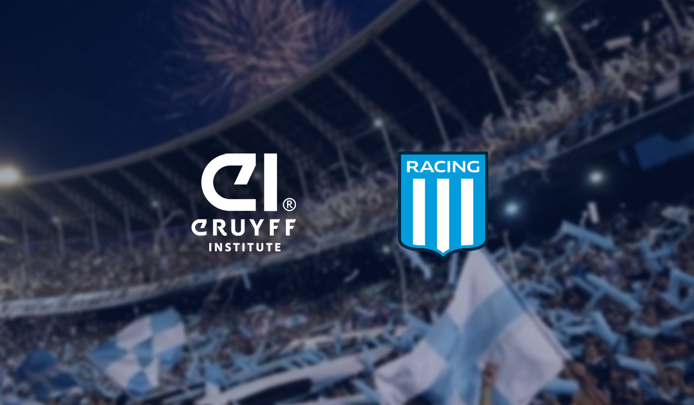 Racing Club chooses Johan Cruyff Institute to give its players academic training