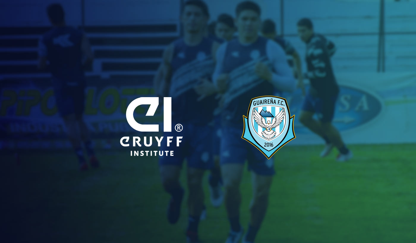 Guaireña FC intends to continue growing with Johan Cruyff Institute customized academic training
