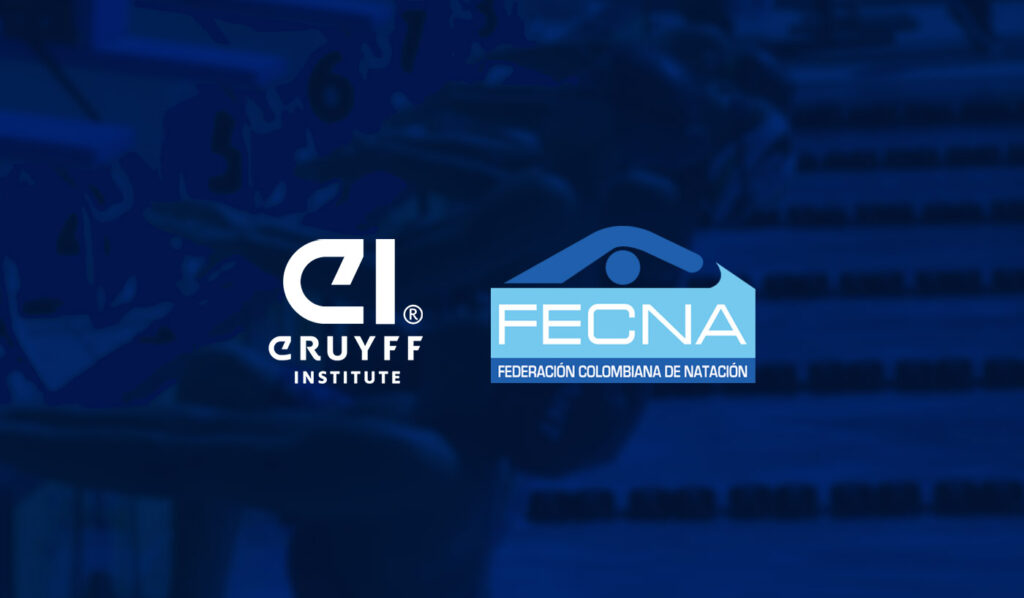 La Federación Colombiana de Natación se compromete con la formación académica de sus deportistas y dirigentes junto a Johan Cruyff Institute