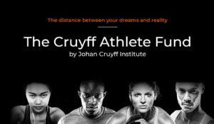 New call for applications for the The Cruyff Athlete Fund scholarships for the 2021-22 academic year