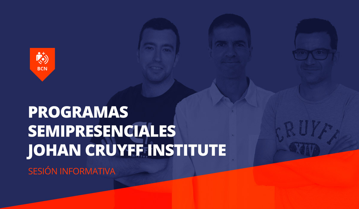 ¿Por qué estudiar un programa semipresencial en Gestión o Marketing Deportivo en Johan Cruyff Institute?