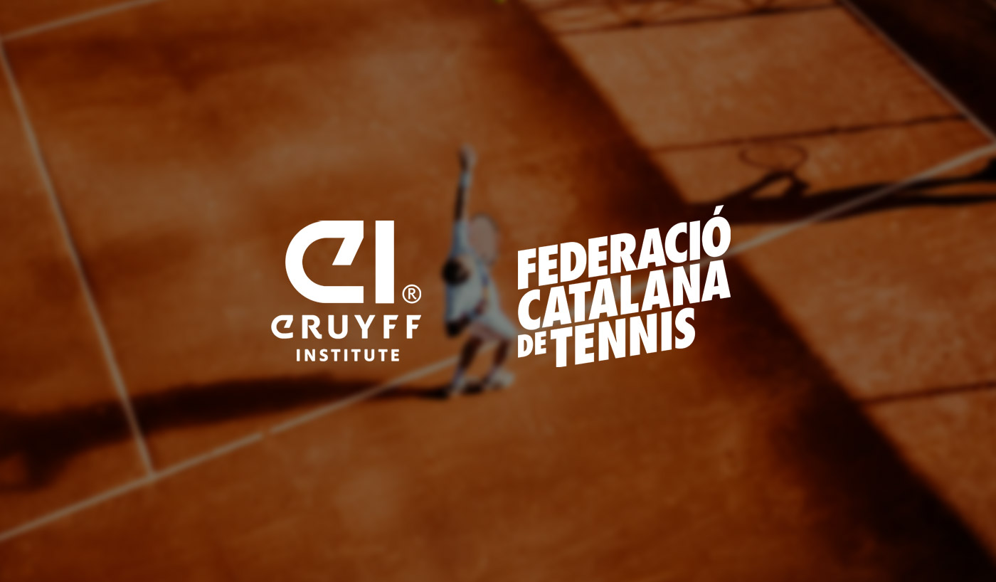 Johan Cruyff Institute and the Catalan Tennis Federation join forces to benefit the academic training of its athletes