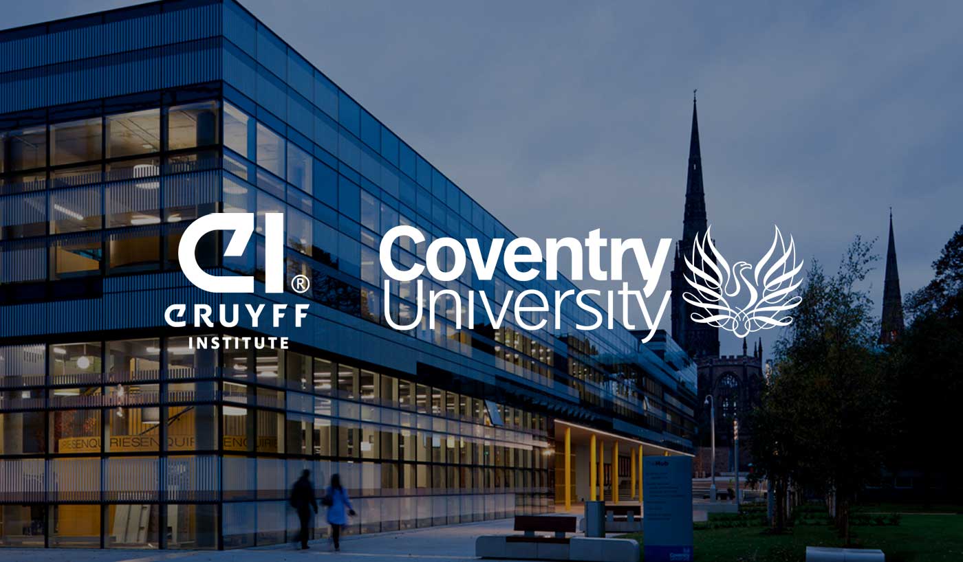 Johan Cruyff Institute teams up with Coventry University to share sport management knowledge and expertise