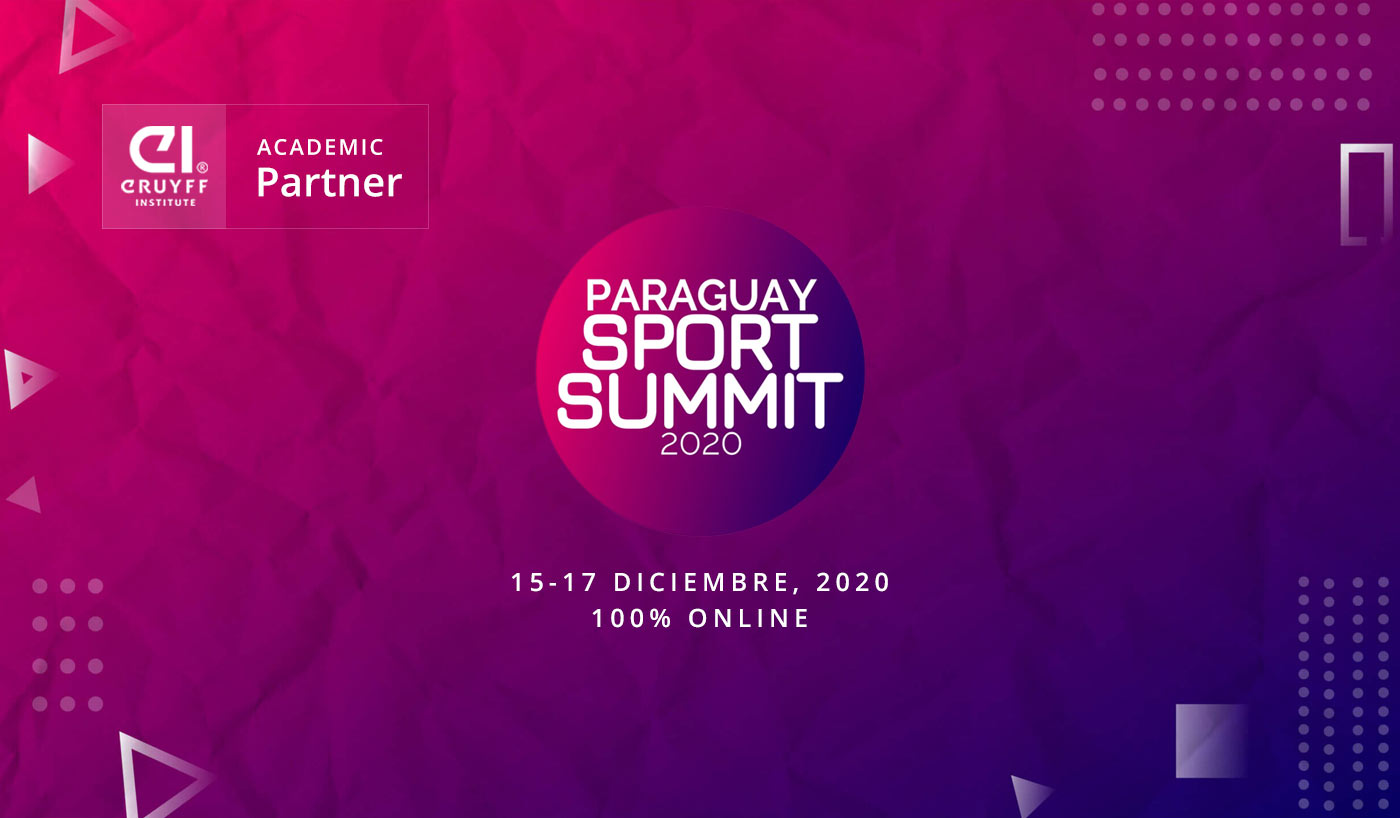 Johan Cruyff Institute highlights the role of academic training at Paraguay Sport Summit