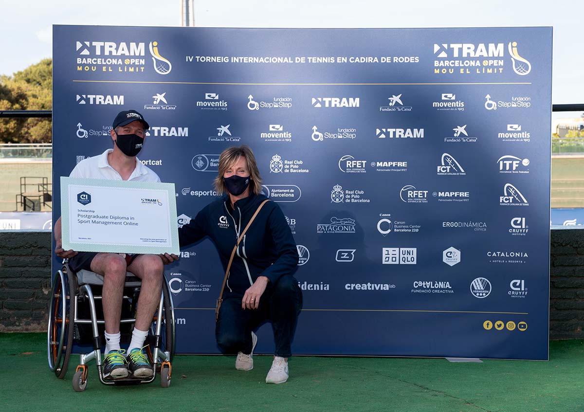 Johan Cruyff Institute sigue apostando por el TRAM Barcelona Open 2021